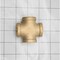 Thrifco Plumbing 1/2 Inch Brass Cross 5318005 - alternate 4